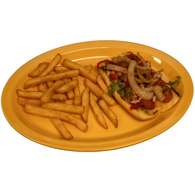1 Hot Dog Mexicano.