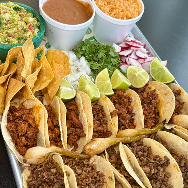 Taco Riendo Supreme.