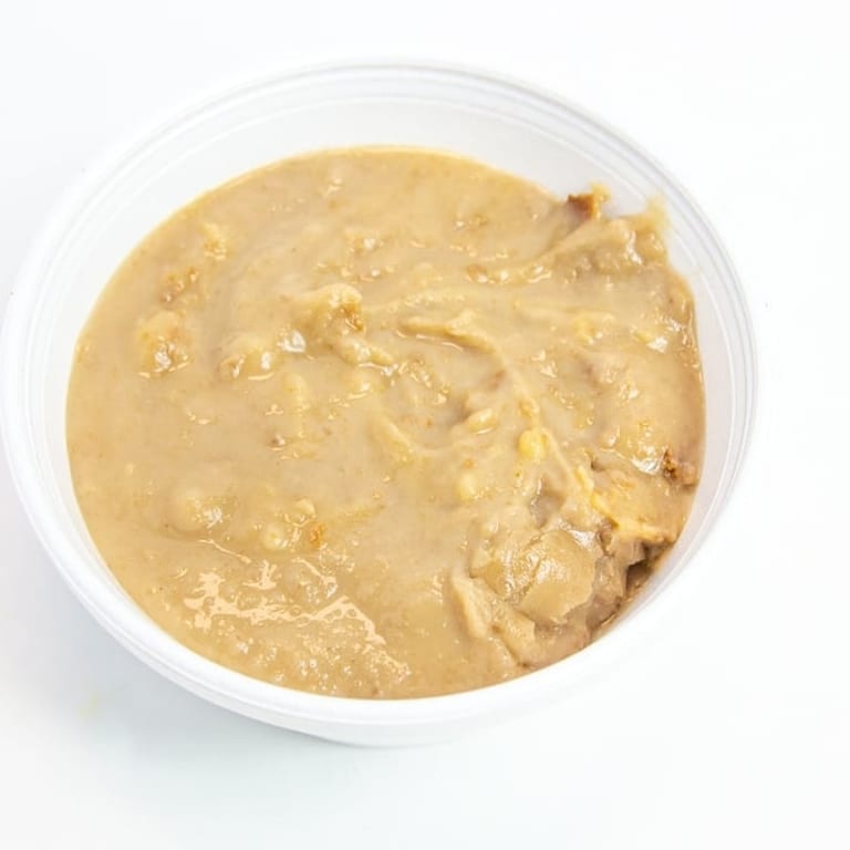 Delicious Refried Beans Await