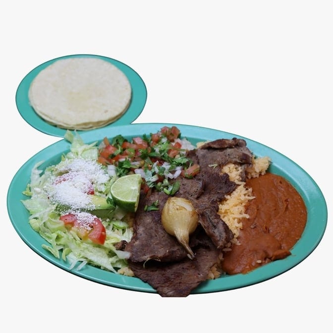 Platillo De Carne Asada.