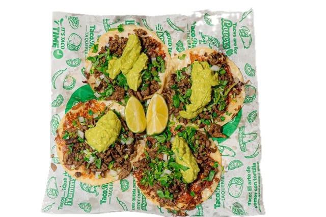 Quesa Corn Tacos.