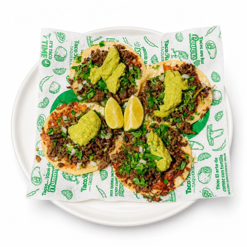 Quesa Corn Tacos.