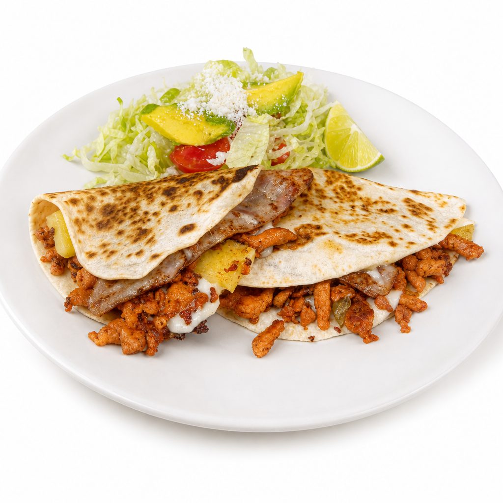 Hawaiian Quesadilla.