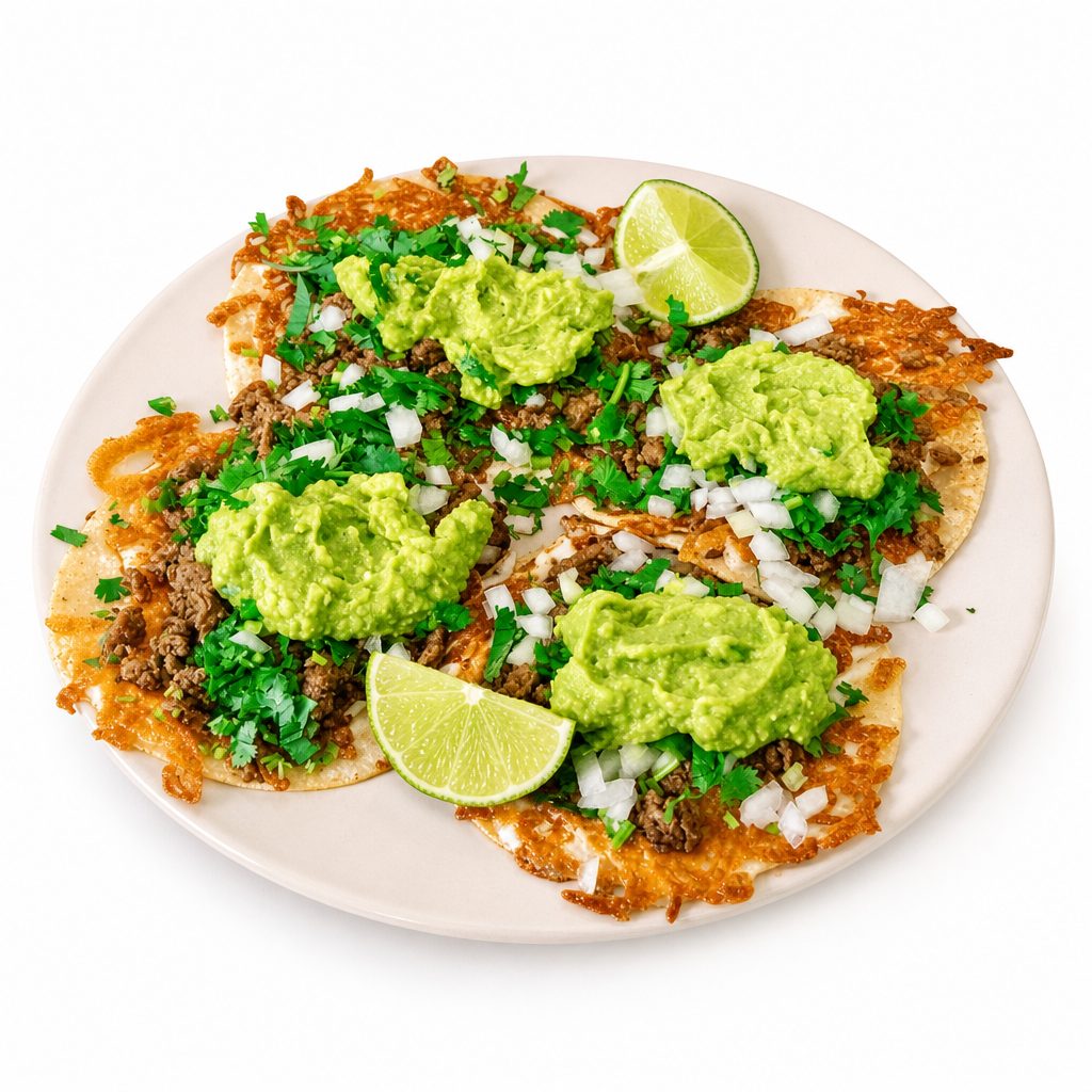 Quesa Flour Tacos.