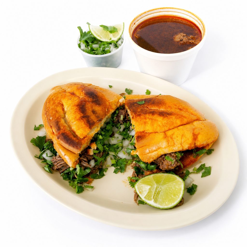 Torta Birria.