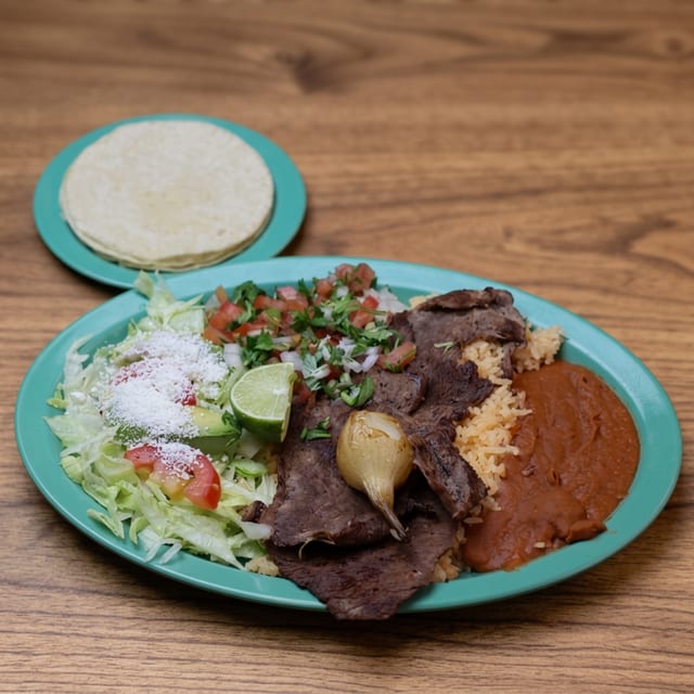 Platillo De Carne Asada.